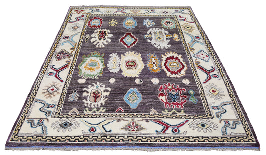 Oushak Rug 5'6" x 8'