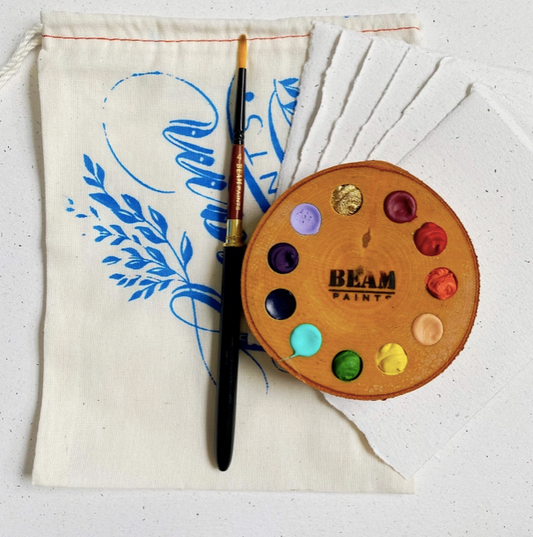 Handmade Paint Pallete Gift Set