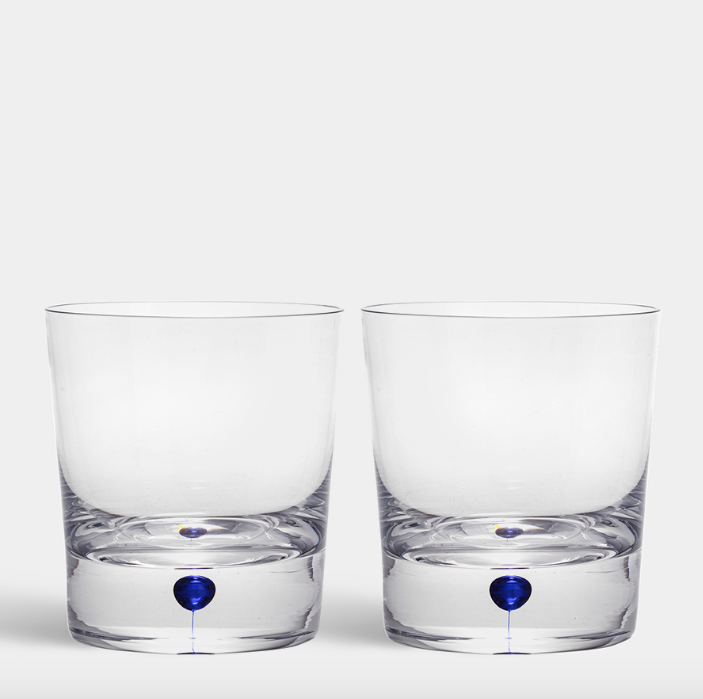 Orrefors | Intermezzo Blue DOF Set of 2