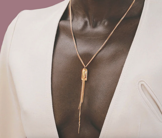 WATER SAND STONE | Spill Necklace