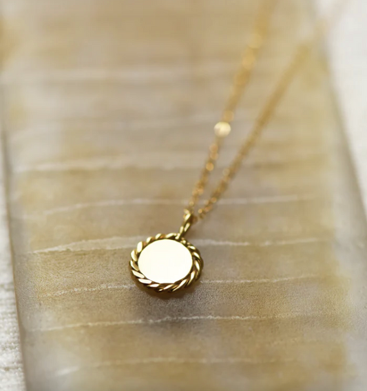 8.6.4 | Braided Coin Necklace