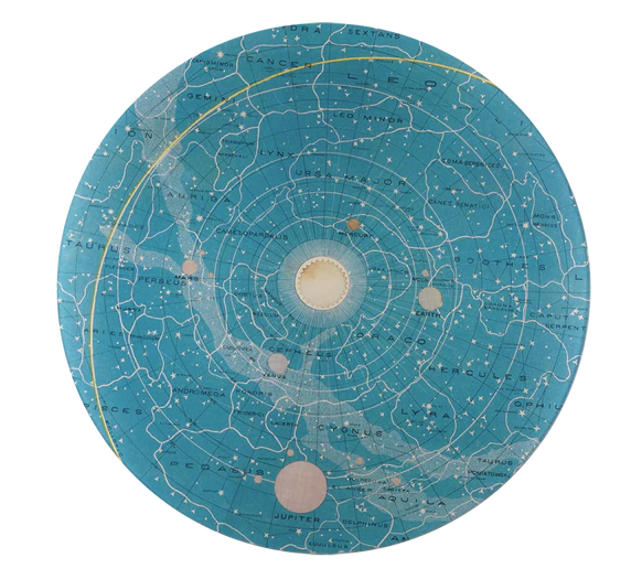 John Derian | Constellation - 13" Round Plate