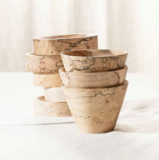 100% Wood Mini Bowl