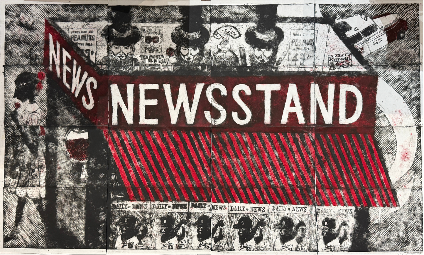 News Newsstand by Mitsushige Nishiwaki
