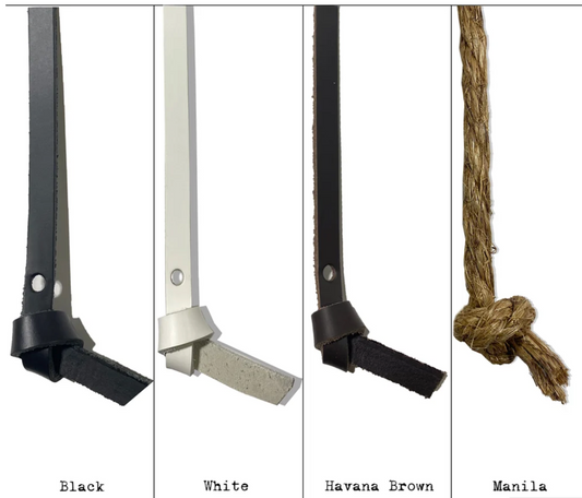 Steel & Leather Strap Magnetic Rails | Framing by Barloga Studios