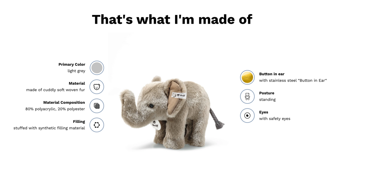 Steiff | Trampili Elephant