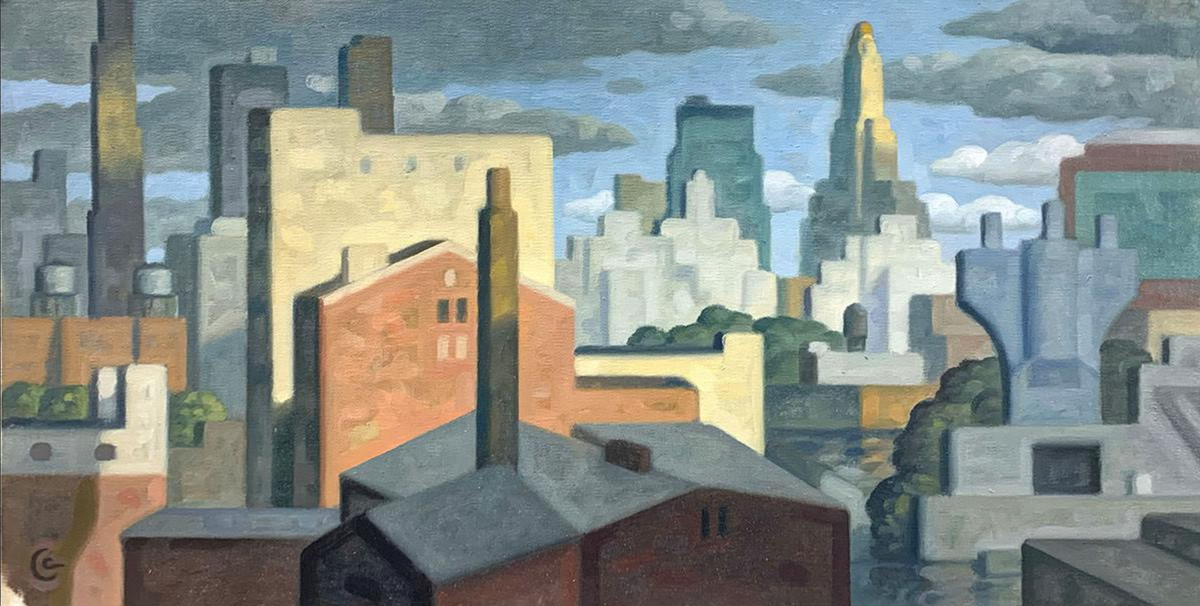 Gowanus, Late Morning, panorama by Robert Goldstrom
