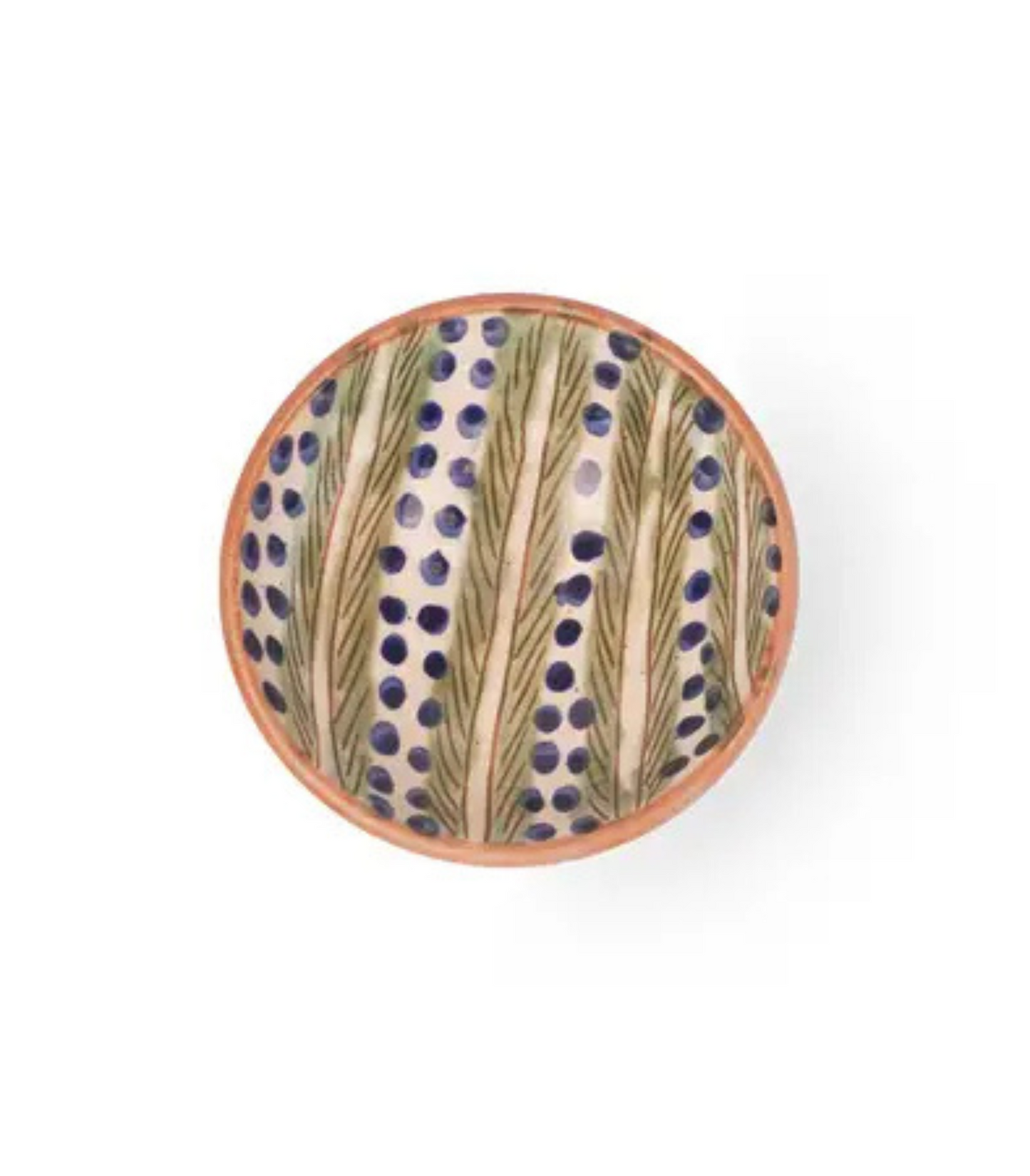 KILIIM | Palm Strokes Ceramic Mini Plate