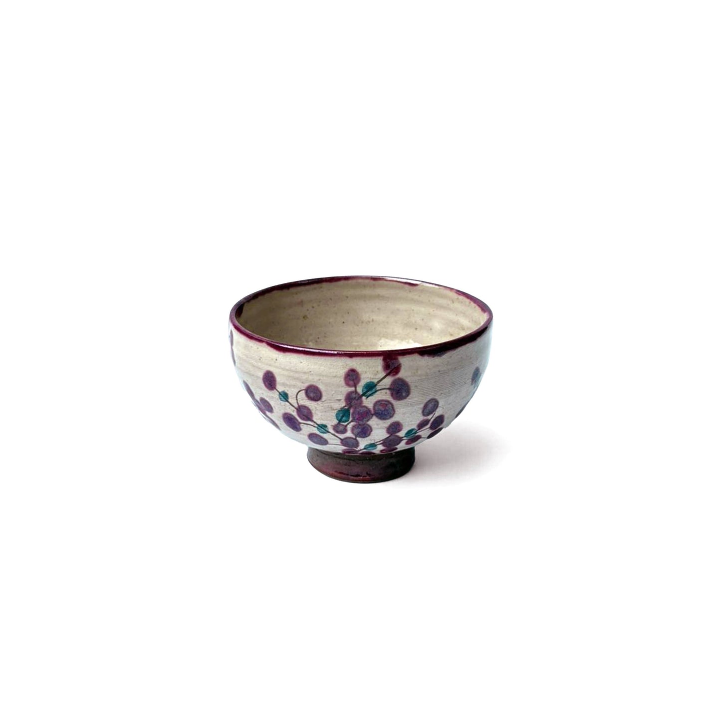 KILIIM | Metallic Grapevine Ceramic Soup Bowl