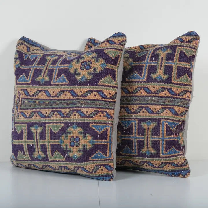 Anatolian Rug Pillow | 20ʺ × 20ʺ