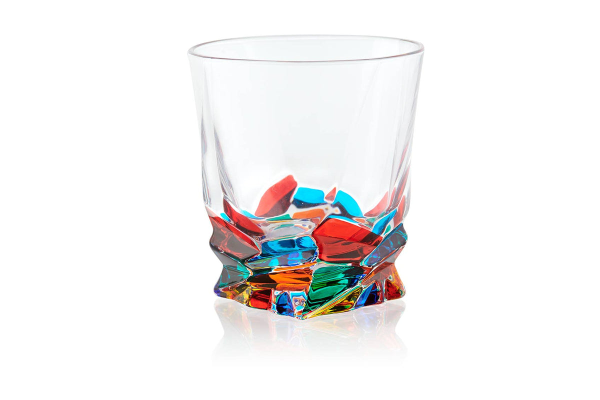 Porto Rocks Cocktail Glass Venetian Glass