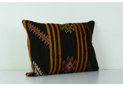 Turkish Kilim Pillow Cover, 21st Century