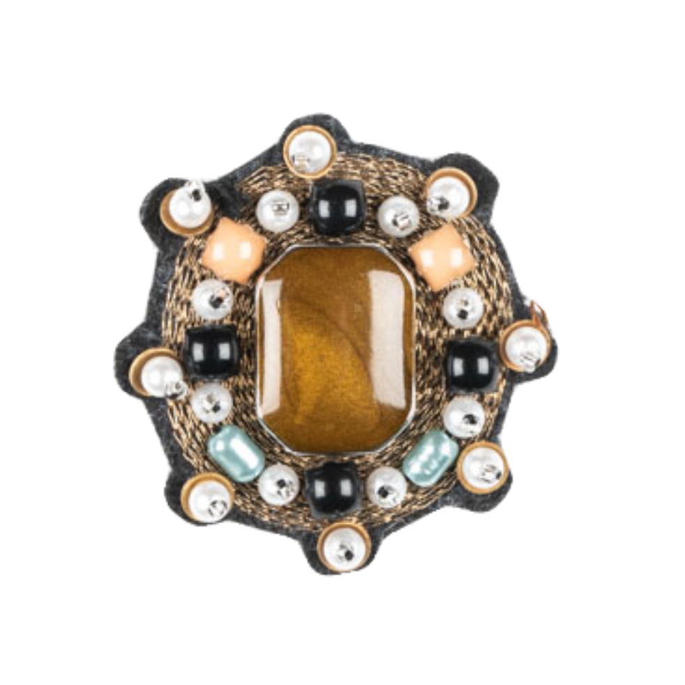 MY BOB MINI YOURTE Brooch
