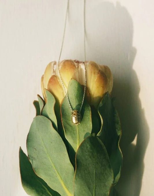 SATOMI STUDIO | Scarab Pendant
