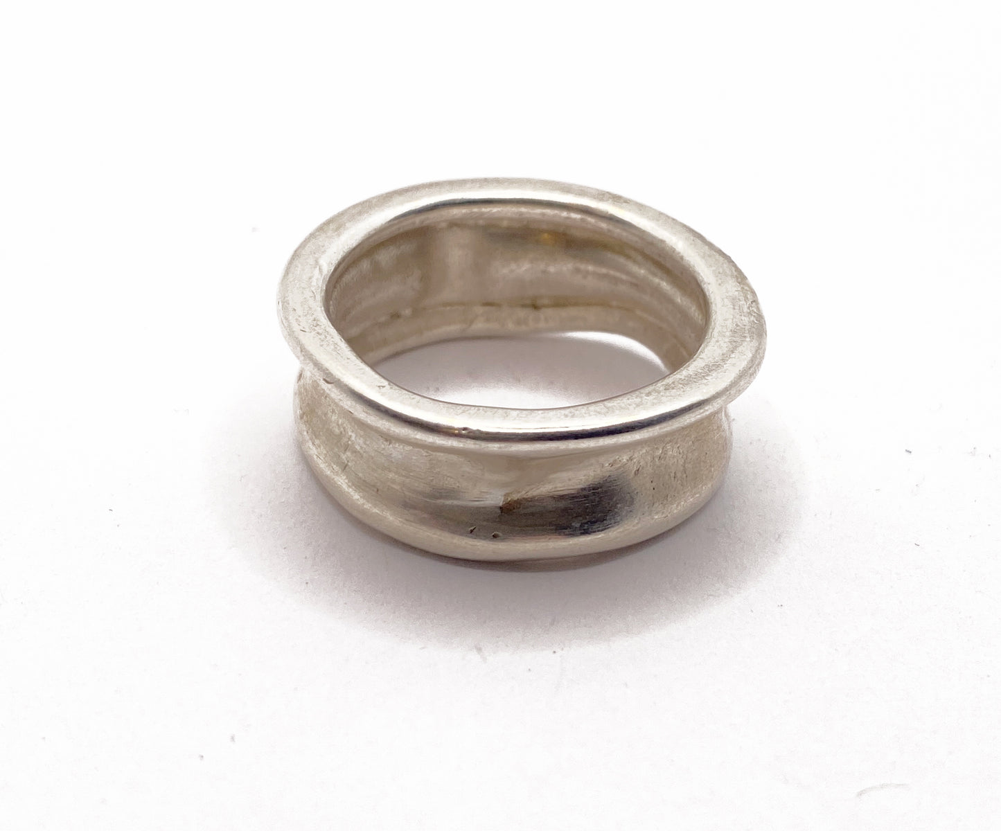 SONJA FRIES | Oxidized Sterling Silver Hat Ring