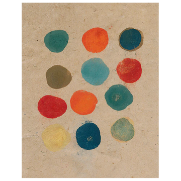 19th c. Indian Color Study 3.5 X 5