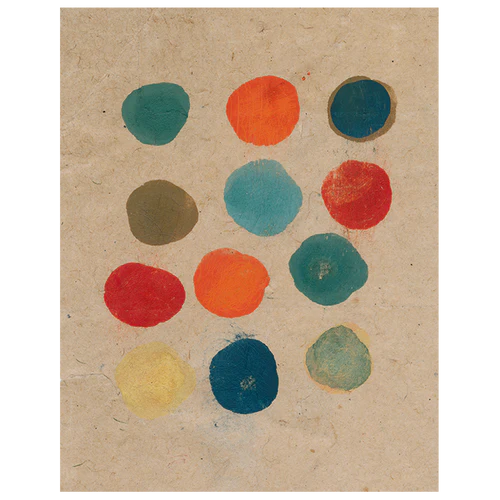 19th c. Indian Color Study 3.5 X 5