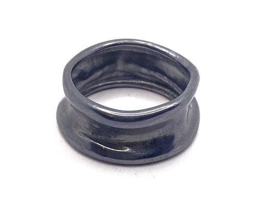 SONJA FRIES | Oxidized Sterling Silver Hat Ring