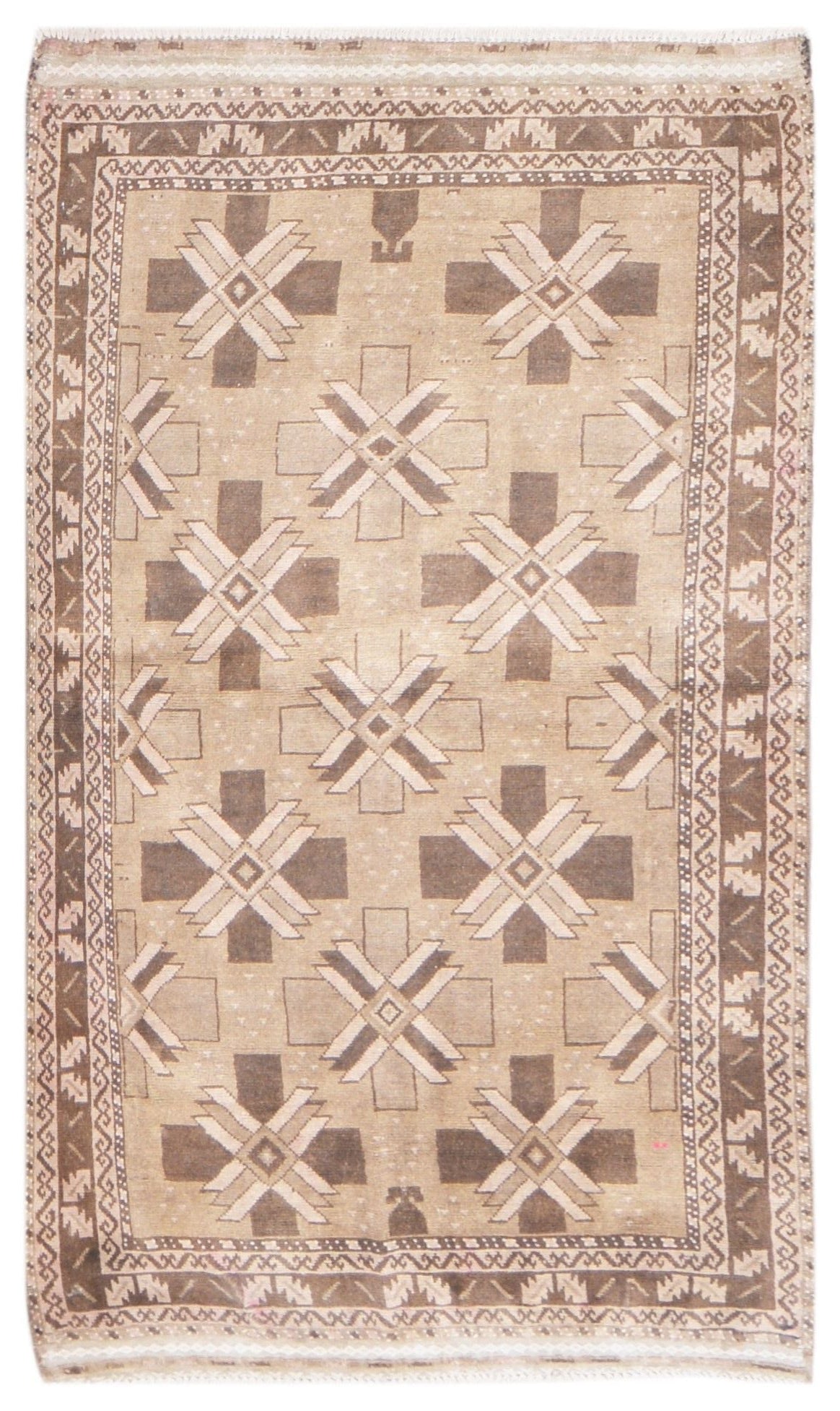 Vintage Afghan Baluch 3'5" x 6'3"