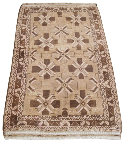 Vintage Afghan Baluch 3'5" x 6'3"