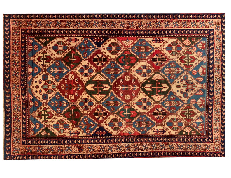 HANDMADE PERSIAN RUG 4'4" x 6'7"