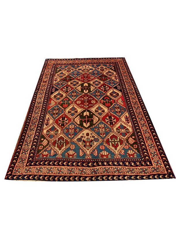 HANDMADE PERSIAN RUG 4'4" x 6'7"