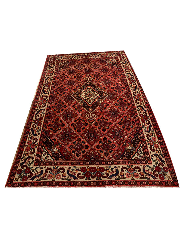 HANDMADE PERSIAN RUG 4'3" x 7'