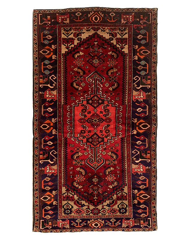 HANDMADE PERSIAN RUG 3'7" x 6'6"