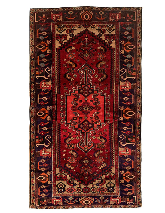 HANDMADE PERSIAN RUG 3'7" x 6'6"