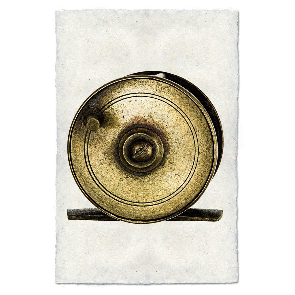 brass fly reel English Brass Fly Reel