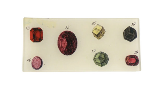 John Derian | Gems 3.5 x 7" Rect. Tray