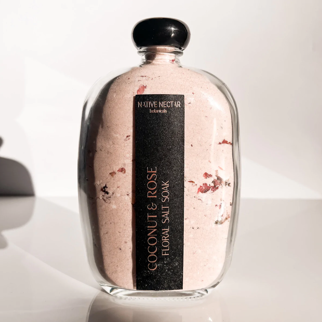 NATIVE NECTAR | Coconut + Rose Floral Salt Soak