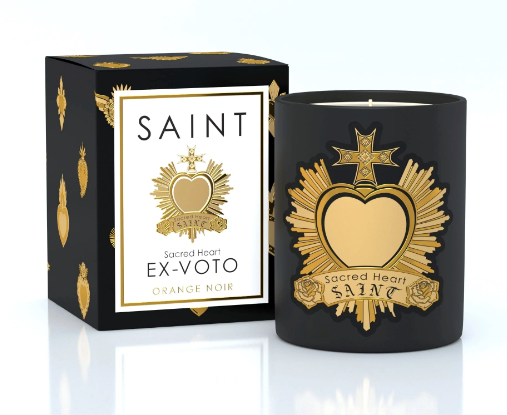 Saint by Ira Dewitt | SACRED HEART EX-VOTO Candle