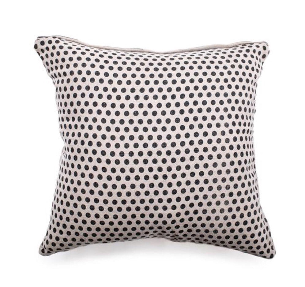 Reversible Polka Dot Pillow