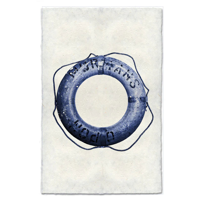 Life Ring #1, Blue