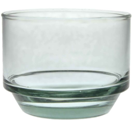 Clear Recycled Glass Tumbler (16 oz)