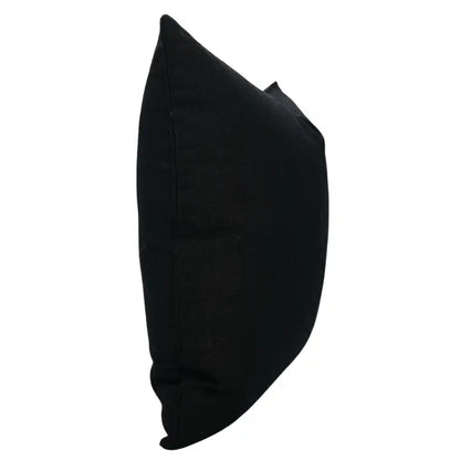 Linen Blend Pillow | Black