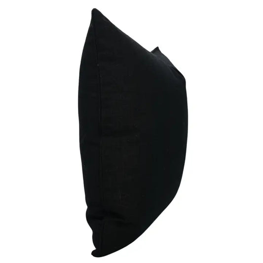 Linen Blend Pillow | Black