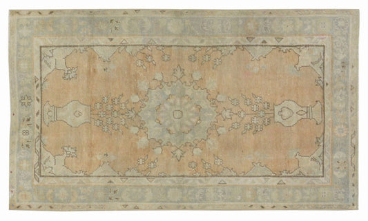 Vintage Turkish Oushak 3' 1" x 5' 4"