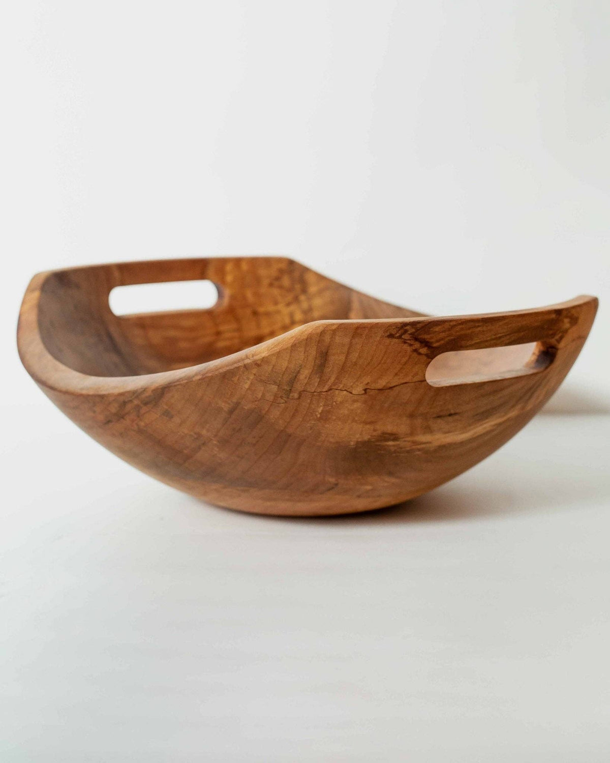 PETERMANS | 18" Ambrosia Maple Harvest Bowl W/ Handles