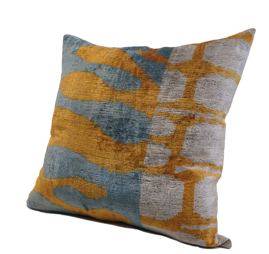 IKAT SILK/VELVET PILLOW | 24