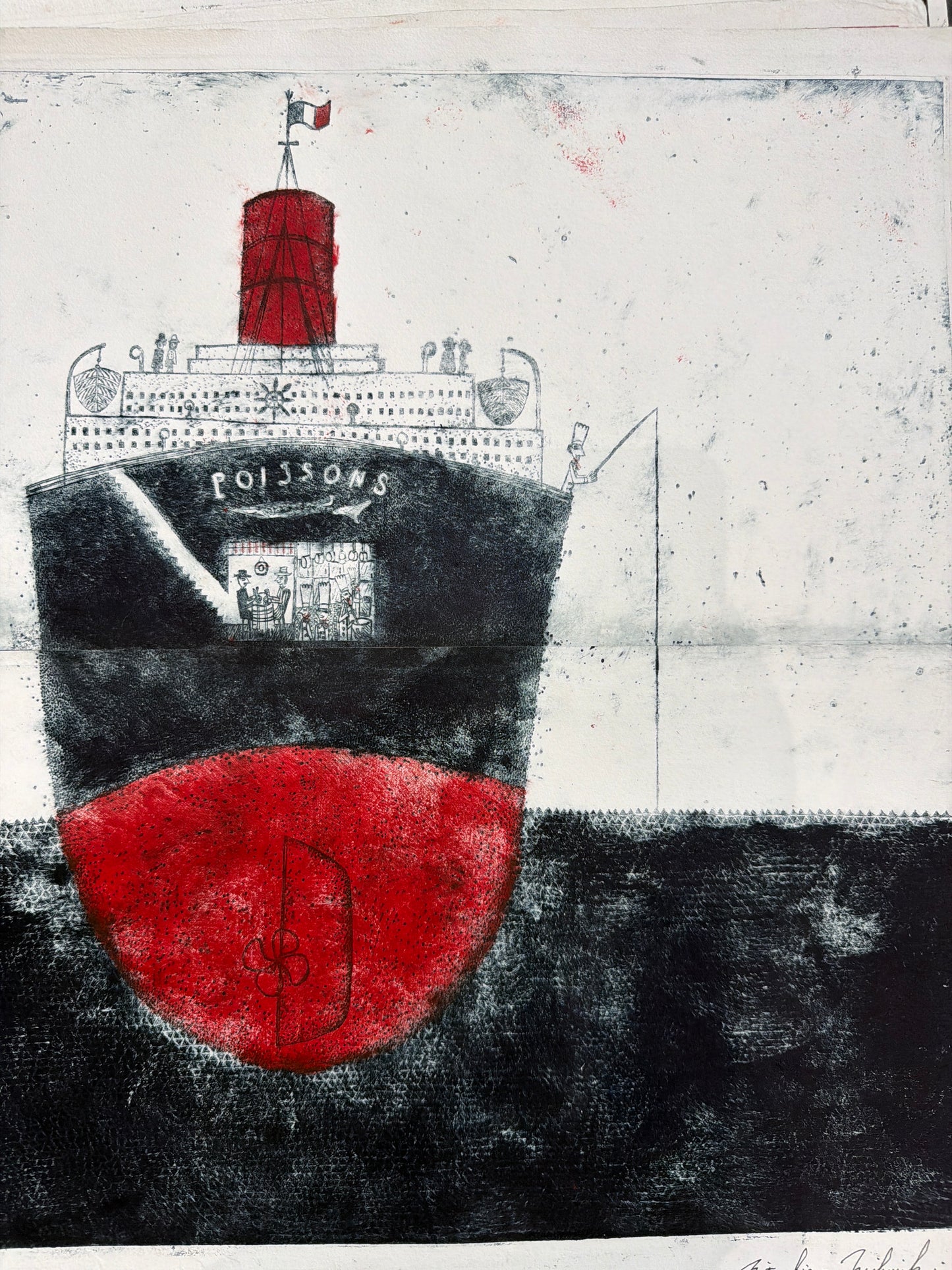 Poissons Ship by Mitsushige Nishiwaki