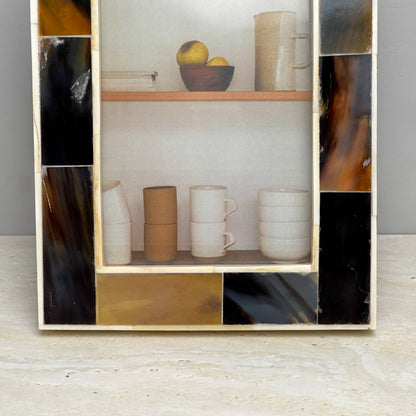 Horn Frame, White 5x7