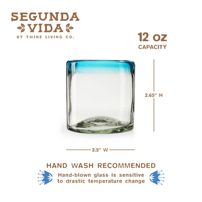 Segunda Vida Primavera Recycled Glass Tumblers Single