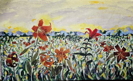 Tiger Lily Farm #1 by Jean Corby