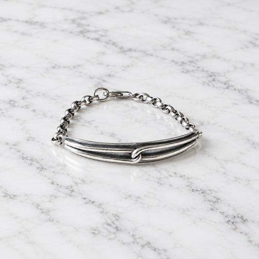 SONJA FRIES | Sterling Silver Chain Link Bracelet