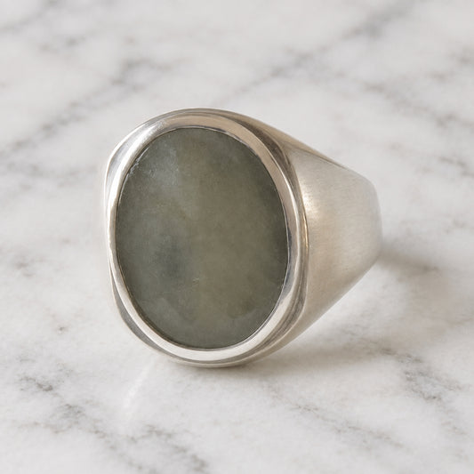 SONJA FRIES | Grey Sapphire Ring