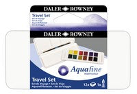 AQUAFINE FLUID WATERCOLOR TRAVEL SET 12PC SET