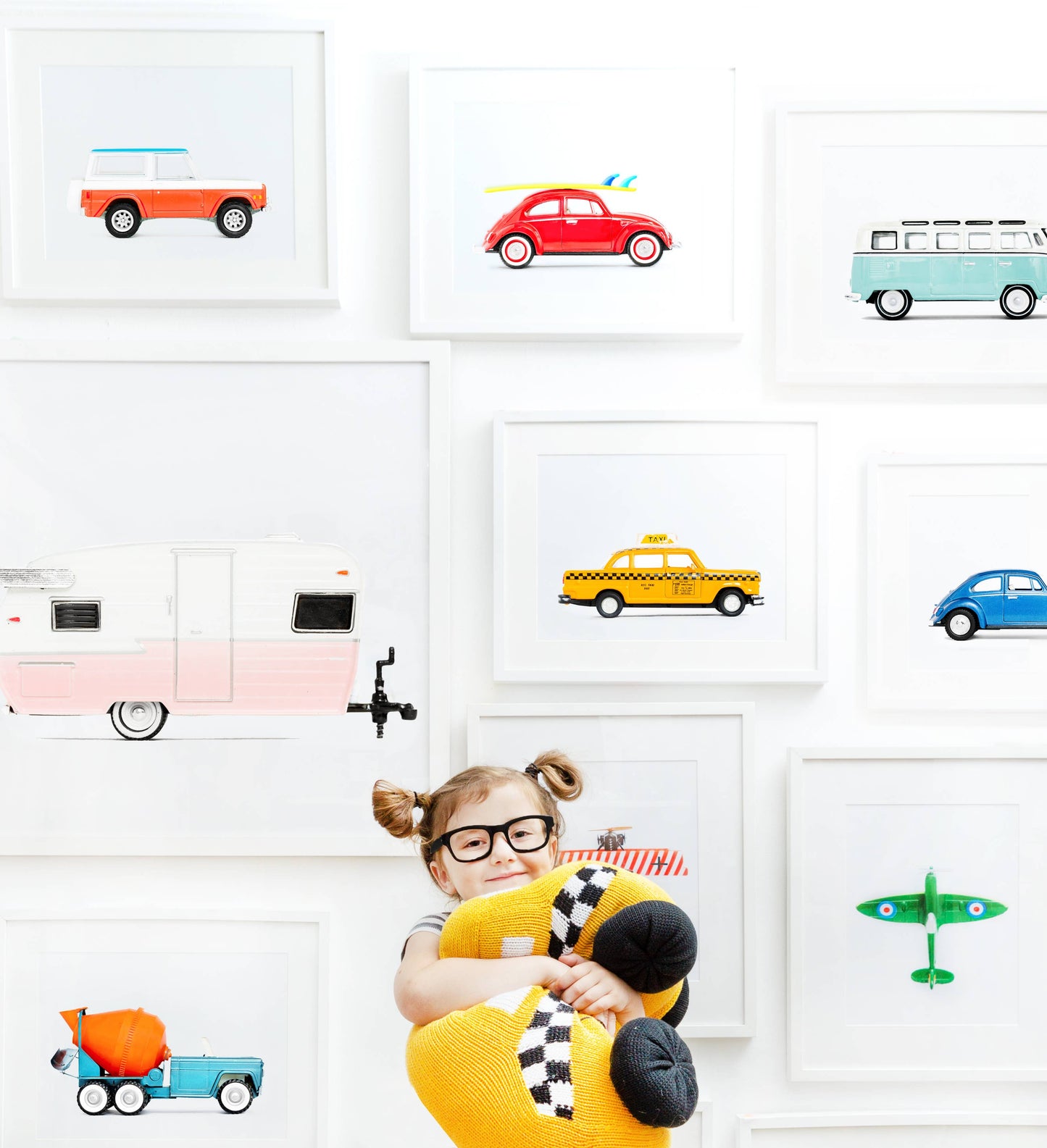 Stuffed Toy for Baby, Large Taxi: 16"w X 10"h
