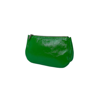 Small Fatty Pouch: Candy Patent Emerald